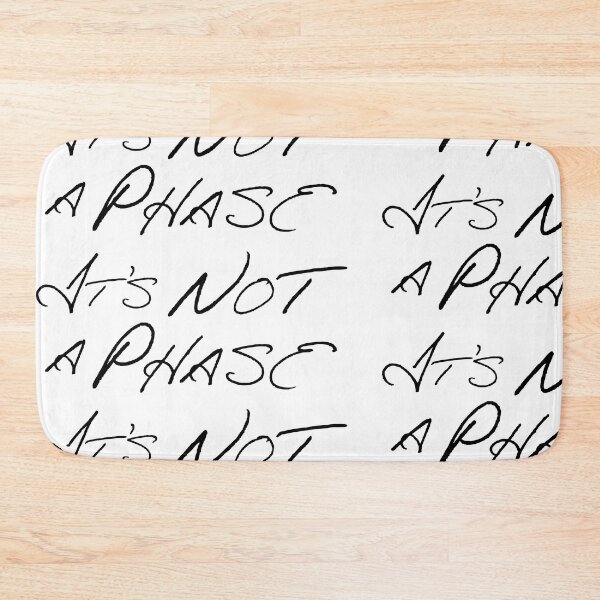 Item preview, It's Not a Phase Script Repeat Pattern designed and sold by Not Lost Wanderer Design.