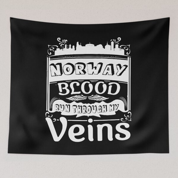 Item preview, Norway Blood Run Through My Veins designed and sold by UnknownArtistt.