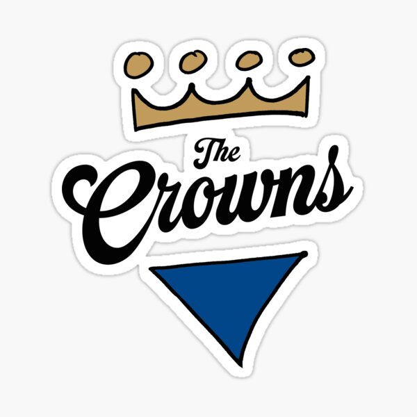 Charlie Hustle KC Monarchs Crown Sticker