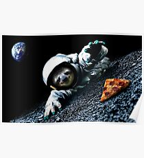 Slothstronaut Poster