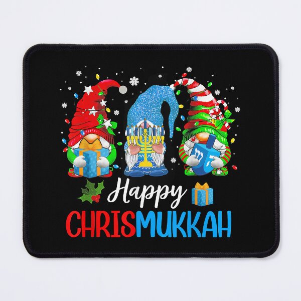 Item preview, Happy Chrismukkah Gnomes Merry Christmas And Happy Hanukkah designed and sold by IsraelCastro.