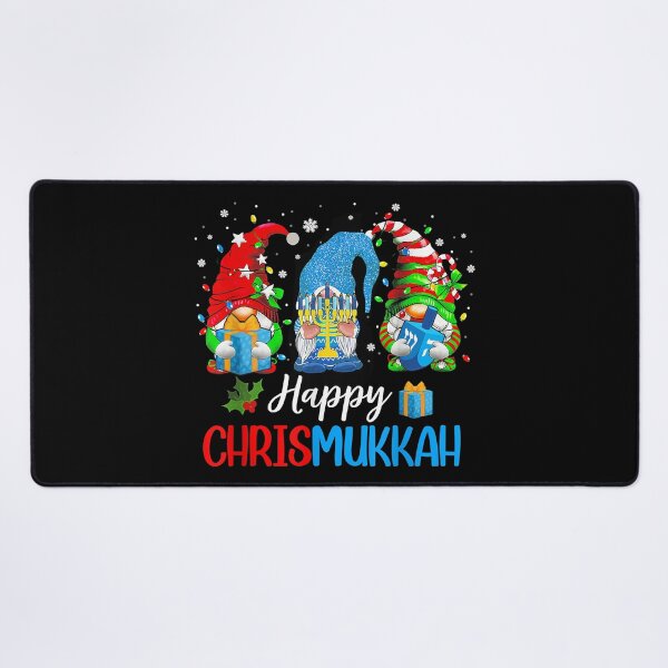 Item preview, Happy Chrismukkah Gnomes Merry Christmas And Happy Hanukkah designed and sold by IsraelCastro.