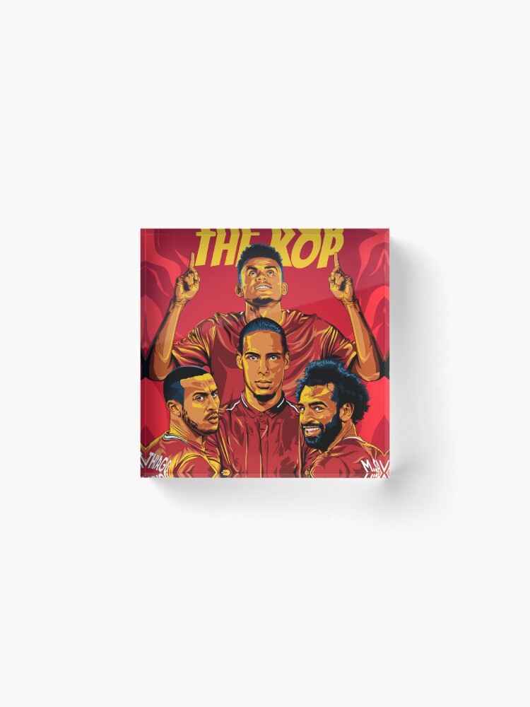 Alternate view of The Guardian of Liverpool Acrylic Block