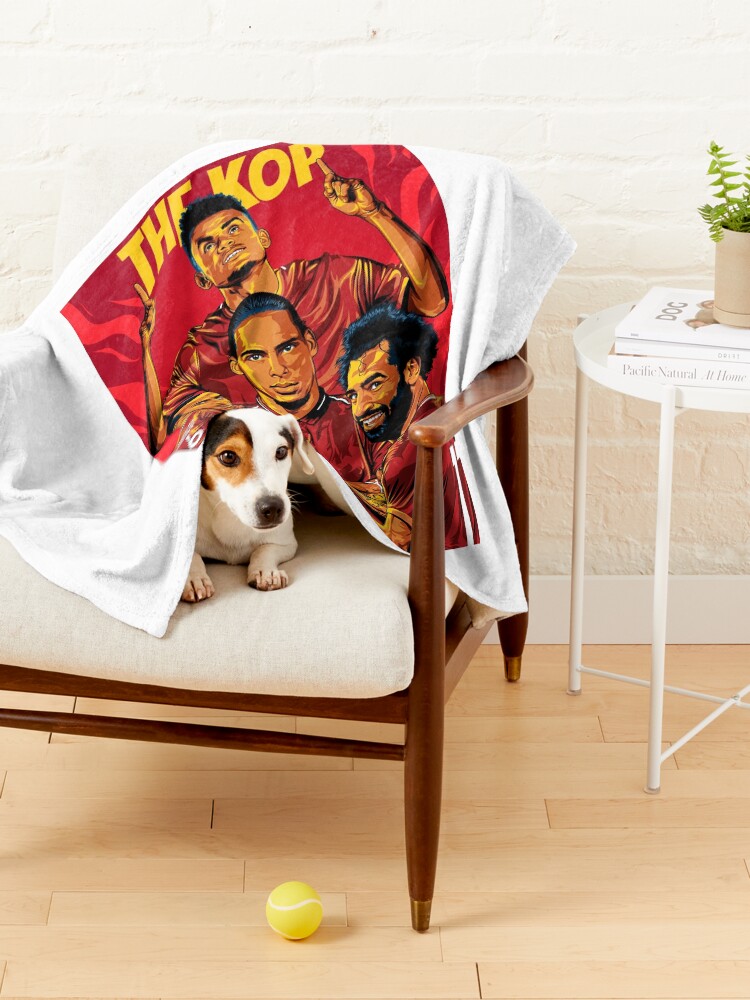 Alternate view of The Guardian of Liverpool Pet Blanket