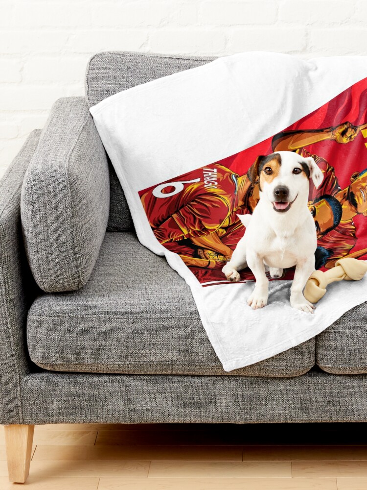 Alternate view of The Guardian of Liverpool Pet Blanket