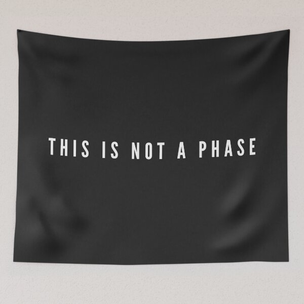 Item preview, This is Not a Phase Standard White designed and sold by Not Lost Wanderer Design.