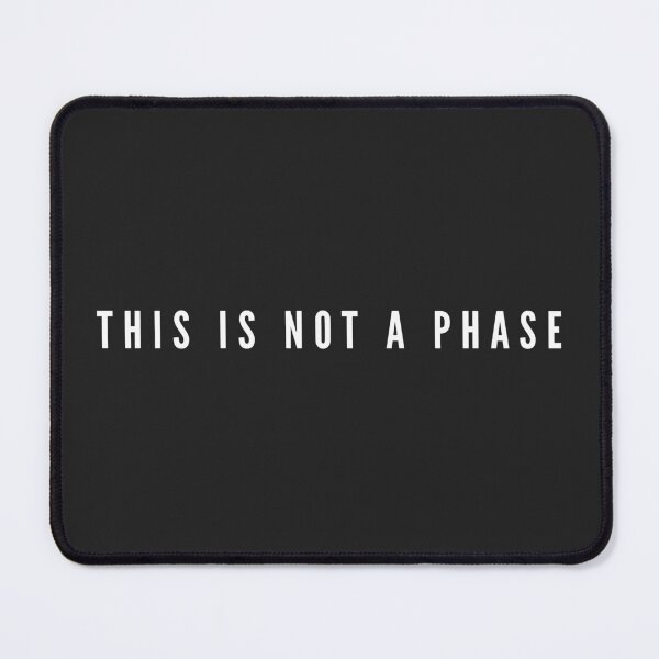 Item preview, This is Not a Phase Standard White designed and sold by Not Lost Wanderer Design.
