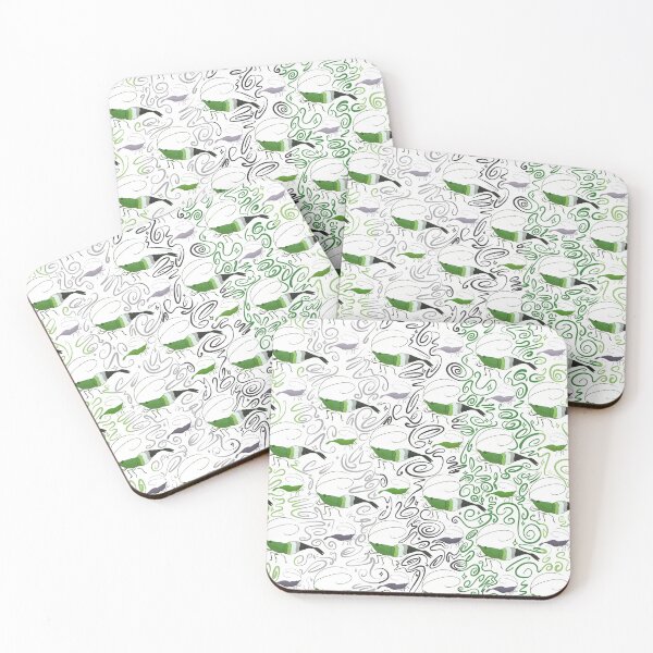 Item preview, Tiling Green, Grey, and Black Aromantic Neocaridina Freshwater Shrimp designed and sold by SnowAfterFyre.