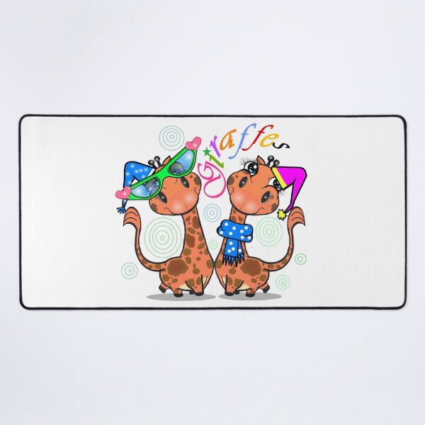 Item preview, Giraffes - season's greetings designed and sold by Shirley cute art .