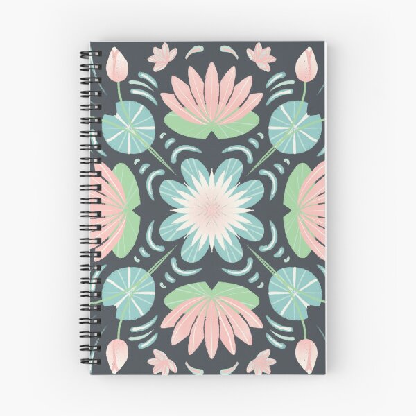 Item preview, Pink Lotus Tile Pattern designed and sold by CavaCreates.
