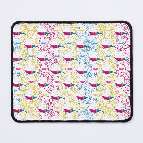 Item preview, Tiling Yellow, Pink, and Blue Pansexual Neocaridina Freshwater Shrimp designed and sold by SnowAfterFyre.