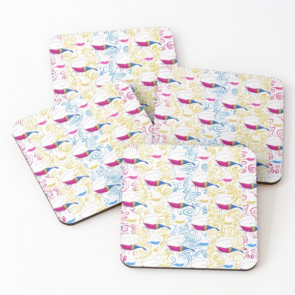 Item preview, Tiling Yellow, Pink, and Blue Pansexual Neocaridina Freshwater Shrimp designed and sold by SnowAfterFyre.