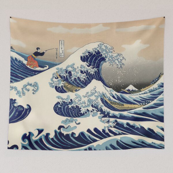 Item preview, Surfing the Great Wave designed and sold by pictelate.