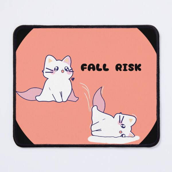 Item preview, Fall Risk disability awareness cute cat designed and sold by ArtRarities.