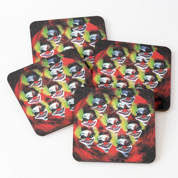 Item preview, Halloween horror clown collage designed and sold by cglightNingART.