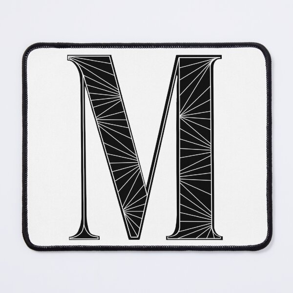 Item preview, Geometric M designed and sold by lezell.