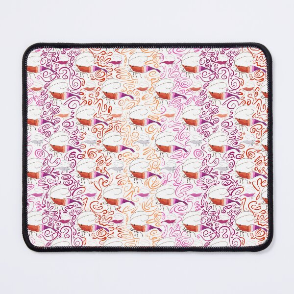 Item preview, Tiling Orange and Pink Lesbian Neocaridina Freshwater Shrimp designed and sold by SnowAfterFyre.