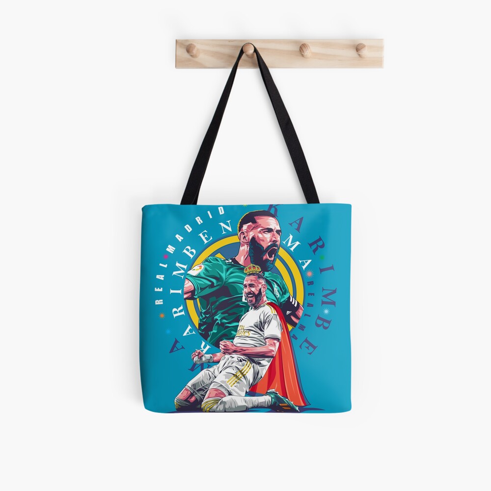 King Benzema Illustration Tote Bag
