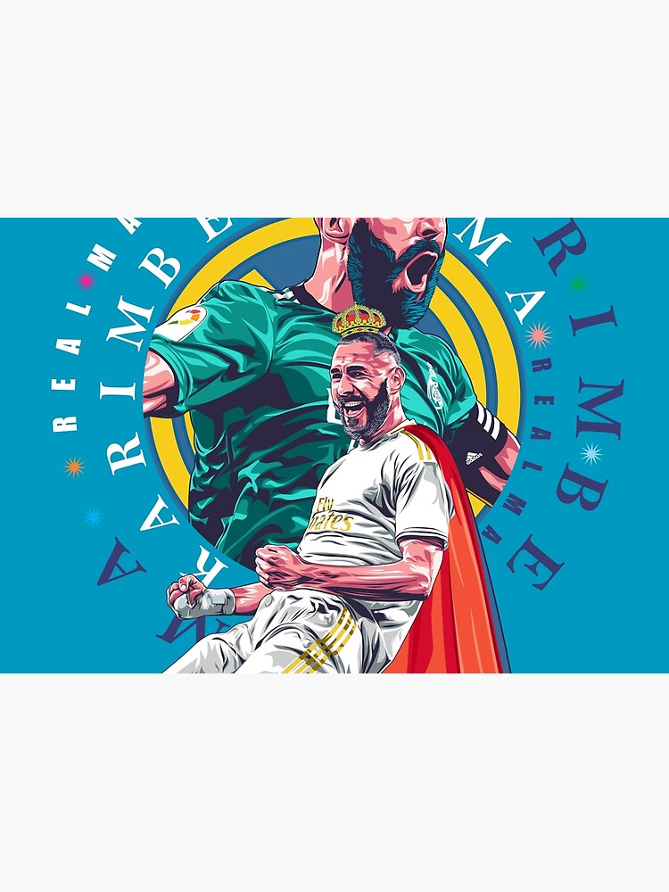 King Benzema Illustration by ngeditvctr