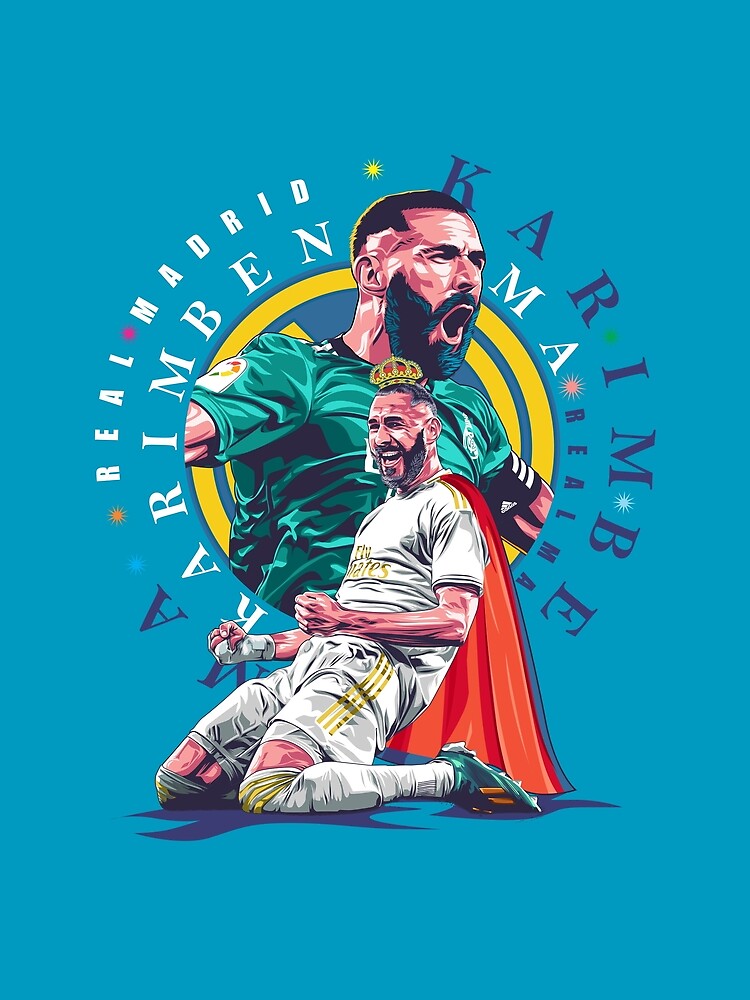 King Benzema Illustration by ngeditvctr