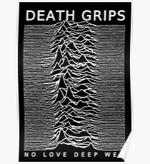 DEATH GRIPS UNKNOWN LOVE DEEP WEB Poster