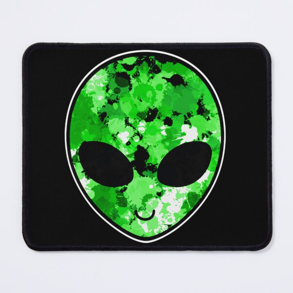Item preview, Green Alien Head designed and sold by BigTexFunkadelic.