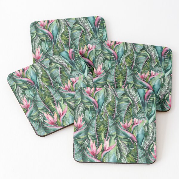 Item preview, Tropical Banana Leaf Print designed and sold by Laura Lise Wong.