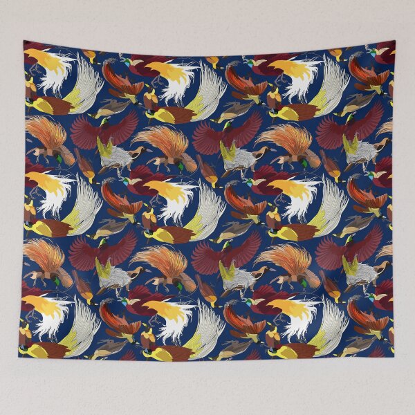 Item preview, The red bird of paradise, a beautiful bird designed and sold by k-rastory.
