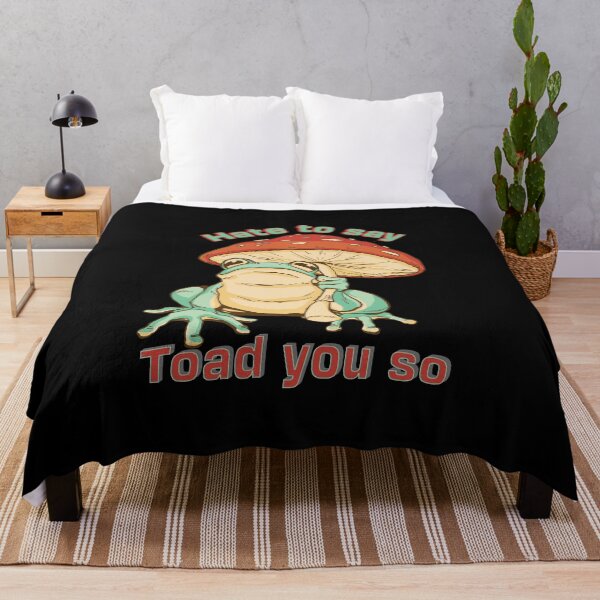 Item preview, Funny Toad Pun, Hate to Say I Toad You So designed and sold by artfulnotebook.