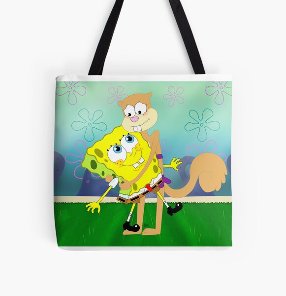 SpongeBob SquarePants Sandy Big Face Premium Tote Bag – SpongeBob