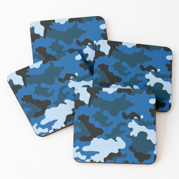 Item preview, Blue Camo Pattern designed and sold by sweary12.