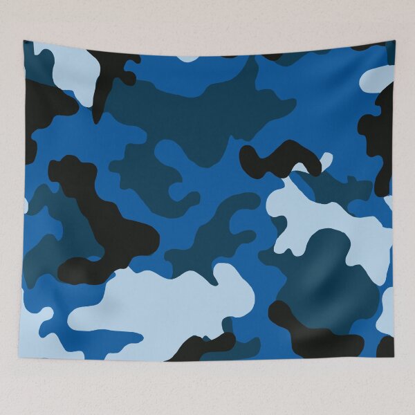 Item preview, Blue Camo Pattern designed and sold by sweary12.