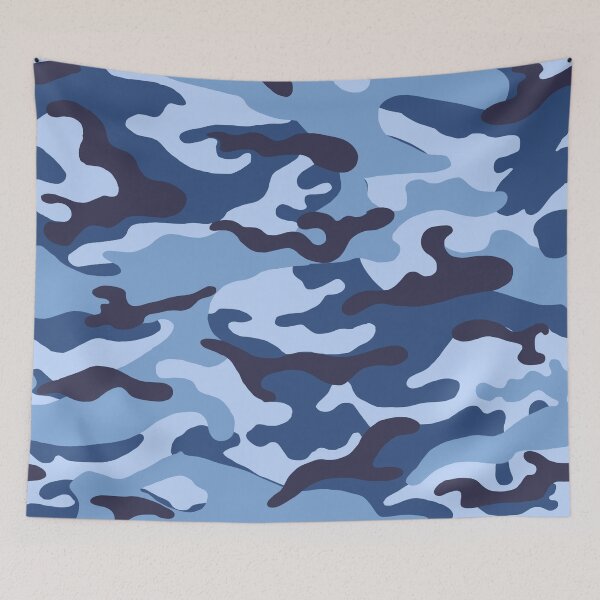 Item preview, Blue Camo Pattern designed and sold by sweary12.