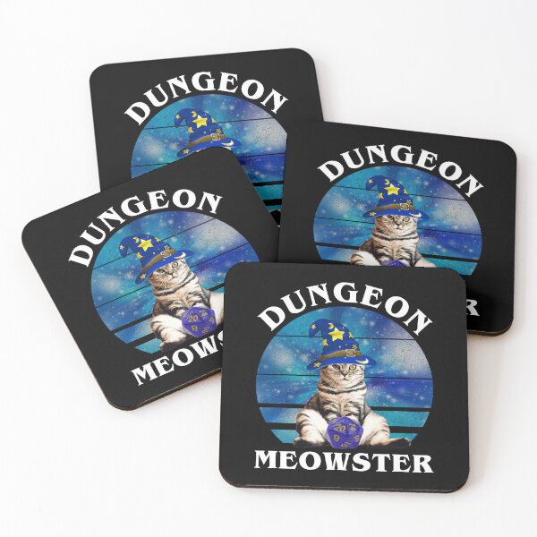 Item preview, Dungeon Meowster designed and sold by Cat Lady Designs.