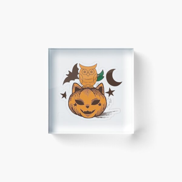 Item preview, A cat and an owl pet owner designed and sold by Vehiclestore.