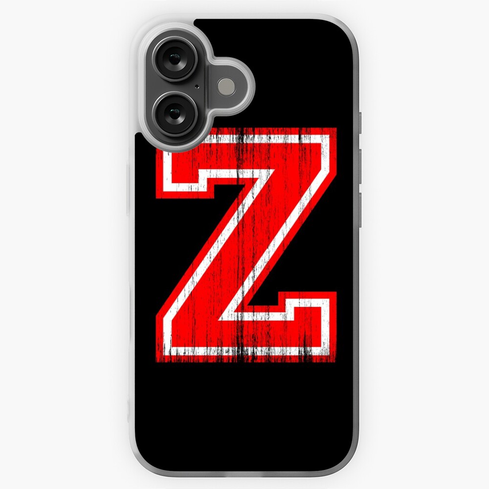 Big Red Letter Z Sticker