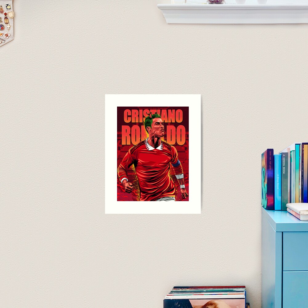 Cristiano Ronaldo Fantasy Illustration Art Print