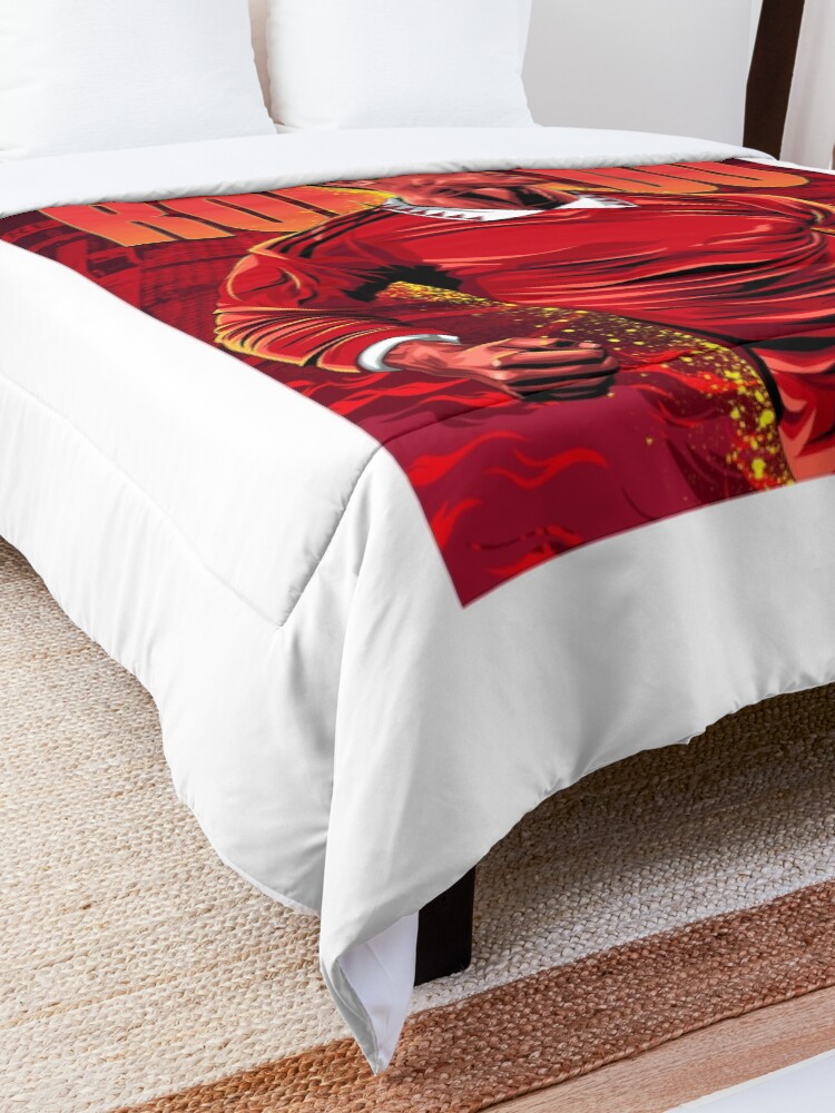 Alternate view of Cristiano Ronaldo Fantasy Illustration Comforter