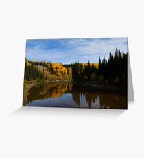 The Beatton River Greeting Card