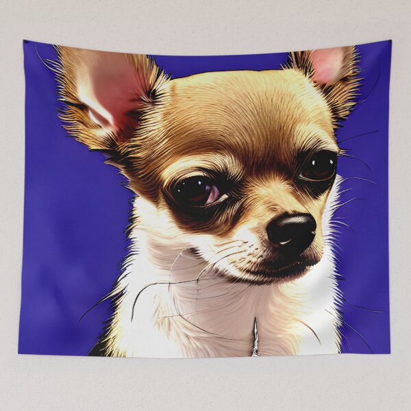 Item preview, Chihuahua colorful art painting dog #5 designed and sold by supeart.