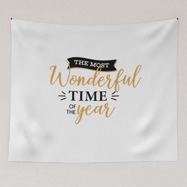 Item preview, The most wonderful time of the year | Merry Christmas  designed and sold by Fus-art94.