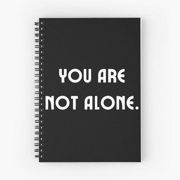 Item preview, Vintage You are not Alone Typography  designed and sold by garniturex.