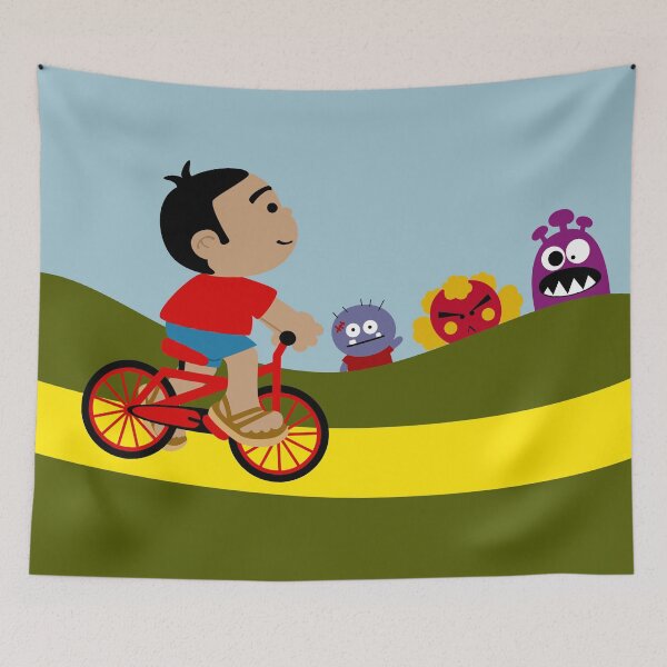 Item preview, Montando En Bicicleta designed and sold by Sonia Pascual Izquierdo.
