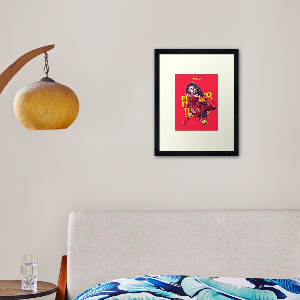 Roberto Firmino Liverpool Framed Art Print