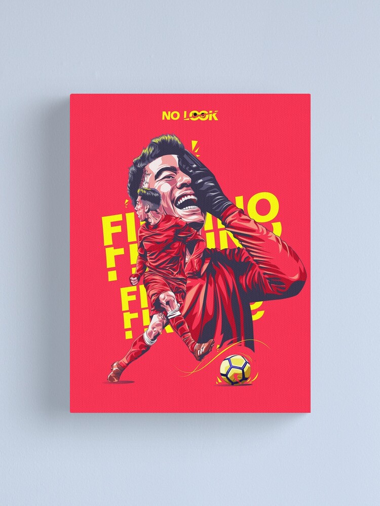 Alternate view of Roberto Firmino Liverpool Canvas Print