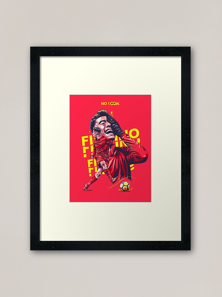 Alternate view of Roberto Firmino Liverpool Framed Art Print
