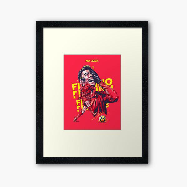 Roberto Firmino Liverpool Framed Art Print