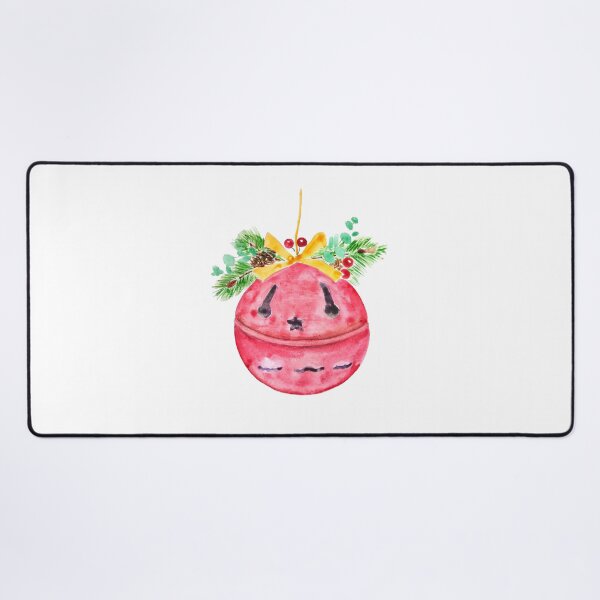 Item preview, hand painted red christmas bell watercolour painting designed and sold by SelenePaintings .