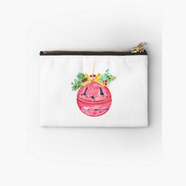 Item preview, hand painted red christmas bell watercolour painting  designed and sold by ColorandColor.