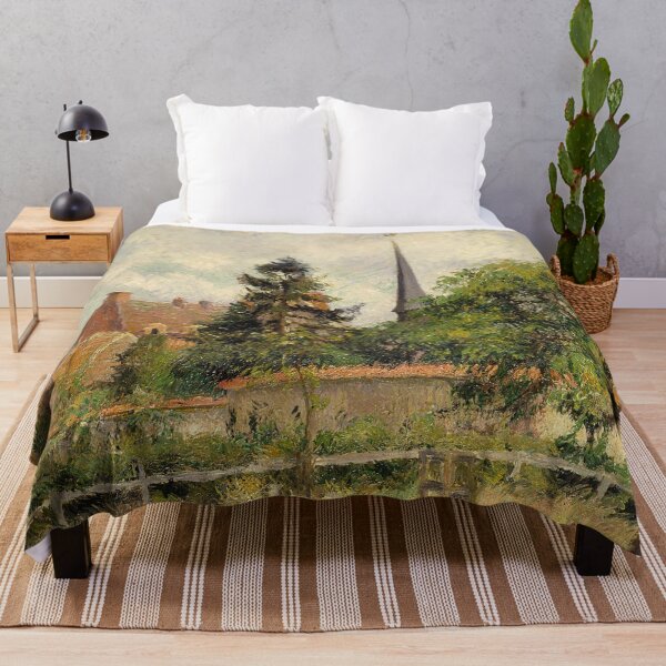 Item preview, The Church at Eragny - Walters Camille Pissarro designed and sold by OldTimeArt.